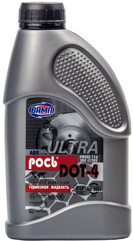 Гальмівна рідина ВАМП DOT 4 1 л (4820031391245)